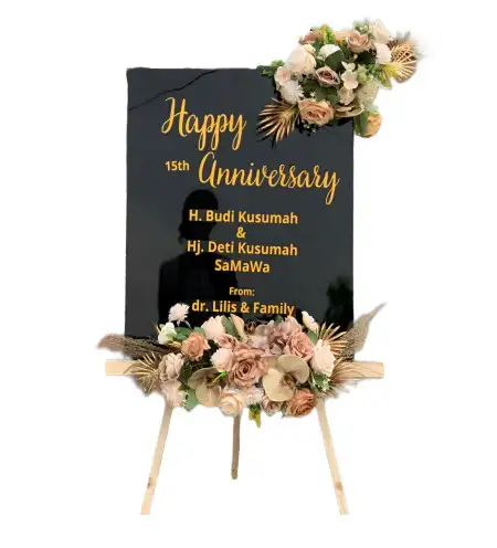 Papan Bunga Akrilik Tembok Dukuh